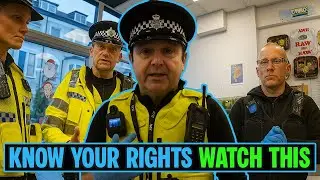 Auditor Films Police Raid UK Cop Misuse Section 32 & Try to Seize Phone in CBD shop