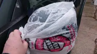 How To Keep The Ice Off Side Mirrors FYI trash bags on side mirrors