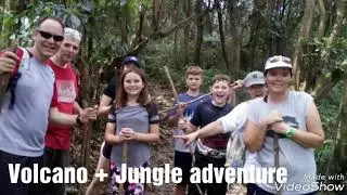 family from Denmark were trekking to bogor volcano