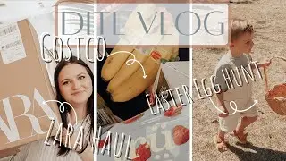 Day In The Life Vlog! Toddler Zara Haul, Costco Haul, and Date Night!