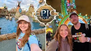 Epic Universe 2026 Vlog! OUR FULL DAY | Rides, Characters & Food! Universal Orlando Resort Vacation