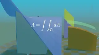 Understand Double Integral in 4K, (Fubini's theorem, Area And Volume)