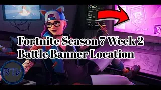 Fortnite Week 2 Secrete Battle Banner Location