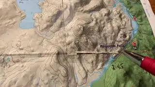 The route of the 90 miler / Adirondack Canoe Classic shown on the maps.