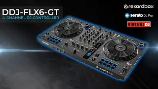DDJ-FLX6-GT 4-канальный DJ-контроллер | Обзор