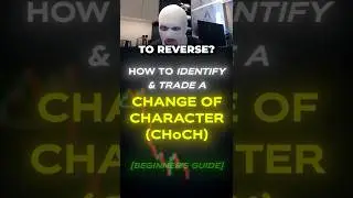 Way to Trade a Change of Character #forex #trading #forextrading #tradingstrategy #shorts