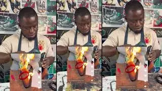 🤣Nigerian shoe makers on TikTok f!ghtş over who&rsquo;s the best in shoe making 😍🤣