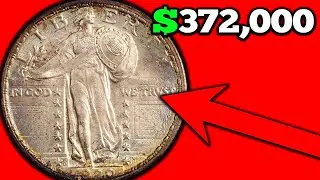 Silver STANDING LIBERTY Quarters Worth Money - 1920 Quarter Value