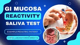 Mucosal Reactivity Saliva Test - Pediatric Patient with Abdominal Pain & Family History of Crohn's