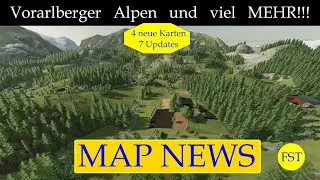 LS22 MAP NEWS Vorarlberger Alpen und viel MEHR!!! 30.12.23-1.1.24 LS22 Mapvorstellung