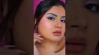 Dreamy Pastel Transformation 🧚&zwj;♀️ | Elegant way to add colour in Your Makeup | Gurishq Kaur #shorts