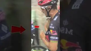 Why This Cyclist Nearly Got Disqualified #shorts