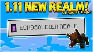 MINECRAFT PE/BEDROCK 1.11 REALM! - NEW Village & Pillage Update! (Sub Realm)