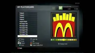 Black Ops | Emblem Tutorial | McDonalds Fries