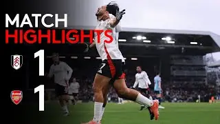 HIGHLIGHTS | Fulham 1-1 Arsenal | Ra&uacute;l Beauty Earns Fulham Point Vs Arsenal 👌