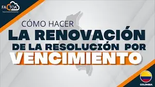 Renovaci&oacute;n resoluci&oacute;n por vencimiento