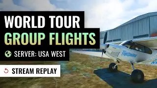 ⏪ Stream Replay: Group Flying After Dark / Taildragger time? - Microsoft Flight Simulator