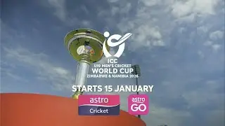 [Promo] Astro Cricket &bull; ICC U19 MEN'S CRICKET WORLD CUP 2026
