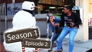 Scary Snowman Prank -  Season 1 Episode 2