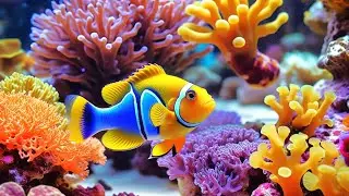 The Best 4K Aquarium - Dive Into The Mesmerizing Underwater Realm, Sea Jellyfish, Coral Reefs . #6