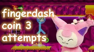 getting the last coin in fingerdash (hopefully) before dinner