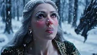 Stunning Elf Goddess & The White Dragon | Breathtaking Fantasy World [8K Ultra HD]