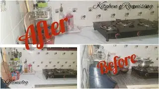 🎇kitchen countertop Organising||dayinmylifevlog||tamilvlog||#meesho shopping#||@Raihana_vlogs05 ✨