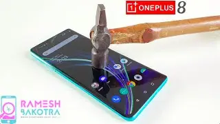OnePlus 8 Screen Scratch Test Gorilla Glass 5