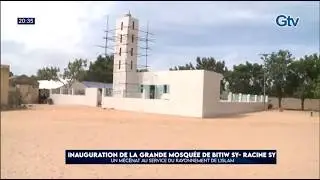 🔴INAUGURATION DE LA GRANDE MOSQUEE DE BITIW SY -RACINE SY