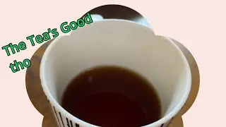 Drinking tea in between cooking 🫖