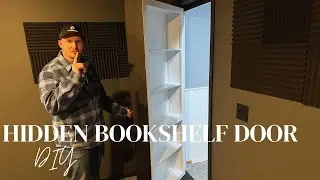 Hidden Bookshelf Door | DIY Project