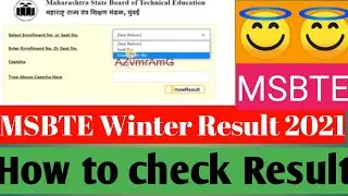 msbte winter 2021 result | msbte winter 2021 result out | #msbtenewupdate | result winter 2021 msbte