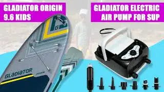 Gladiator Electric Air Pump - 20PSI High Pressure.