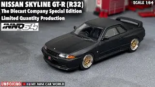 『MY MINI CAR WORLD』UNBOXING INNO64 1/64 NISSAN SKYLINE GT-R (R32)
