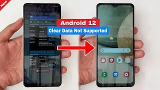 Samsung A12 Android 12 FRP Bypass Clear Data Not Supported Fix Solution 2023 | A125F Google Lock Byp