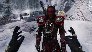 Skyrim SE Ultramodded with Intrigue ENB, actual gameplay on legendary difficulty
