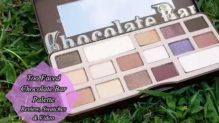 Too Faced Chocolate Bar Palette Review & Swatches | Honey Kahoohanohano