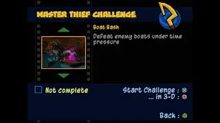 SLY 3: HONOUR AMONG THIEVES | Master Thief Challenge - Boat Bash (PS2/PS5)