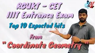 RGUKT - CET 2021 - IIIT Entrance - Top 10  bits from 