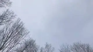 Time-lapse - Cirrostratus clouds