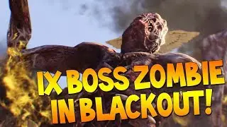 BO4 IX Blightfather Boss Zombie Gameplay from Blackout!