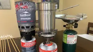 Comparing CAMP STOVE Setups | Primus vs. Coleman vs. Stryker