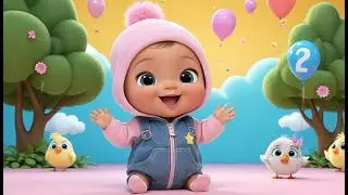Baby Bird Learn 123 | Fun Counting Nursery Rhyme for Kids | Baby Learning Song