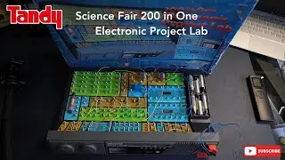 Tandy Science Fair 200 in 1 Electronic Project Lab and my usual Silliness & Memories from Yesteryear