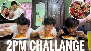 Spicy 2pm challenge with @VLOGWITHSAMPANG and @Bhabin Rai|| Who is winner? BSK VLOG