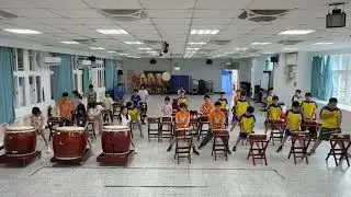 113學年度坪林國小週五太鼓社團演出-三、四年級合奏-曲目斷章五