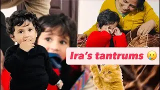 Ira&rsquo;s new tantrums 😅 fun, masti, family, babygirl ||FAMILY VLOG|| Day 3/365