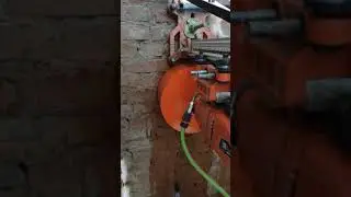 Сверление отверстия ф350 установкой GTM DK250