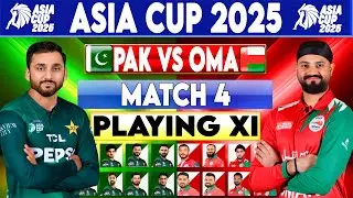 Pakistan vs Oman Asia Cup 2025: Playing 11, Head to Head Records | PAK vs OMAN