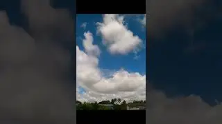 Light clouds becoming heavier #timelapsevideos #timelapse #cloudlapse #cloudscape #skylapse #sky